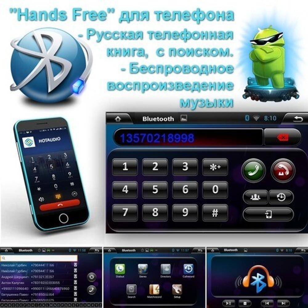 Магнитола для Hyundai Sonata 2017-2019 (LF) - Roximo RM-2020 Android 12,  8-ядер, 4/64Гб,