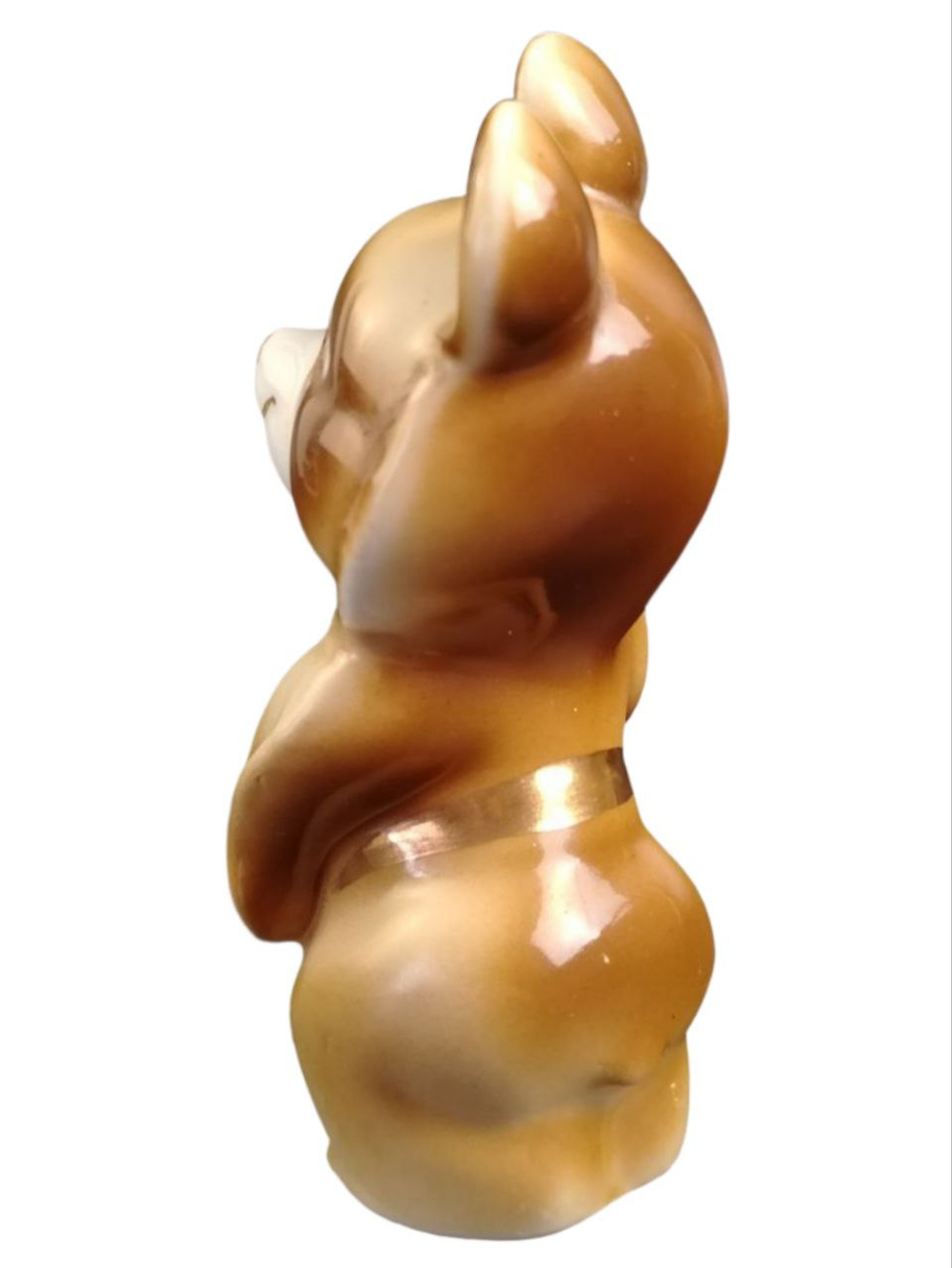 Фарфоровая статуэтка "Олимпийский мишка" Барановка