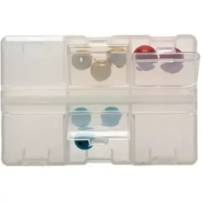 Контейнер для мелочей «ЭКСПЕРТХАУС», прозрачный, 9*6*1,8см