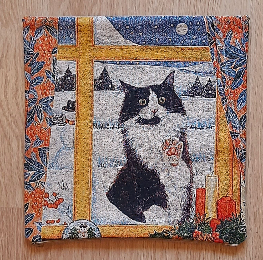 Декоративный гобеленовый чехол для интерьерной подушки Впустите 38*38