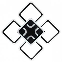 Потолочная люстра Natali Kovaltseva SPEKTR HIGH-TECH LED LAMPS 82022 BLACK