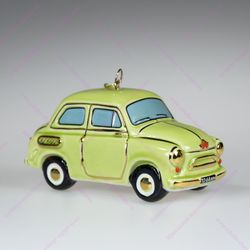 Фарфоровая ёлочная игрушка Запорожец Горбатый