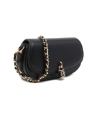 Кожаная сумка-мессенджер Michael Kors - черный(30F3GIMM1L)