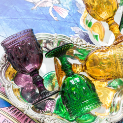 Комплект винных фужеров Кабошон 6 штук Объект мечты