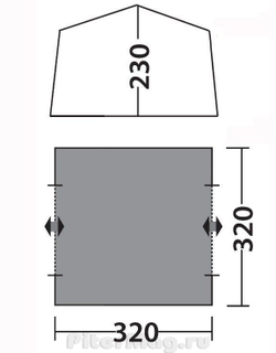 Беседка Nisus Veranda comfort [N-3454] 373888