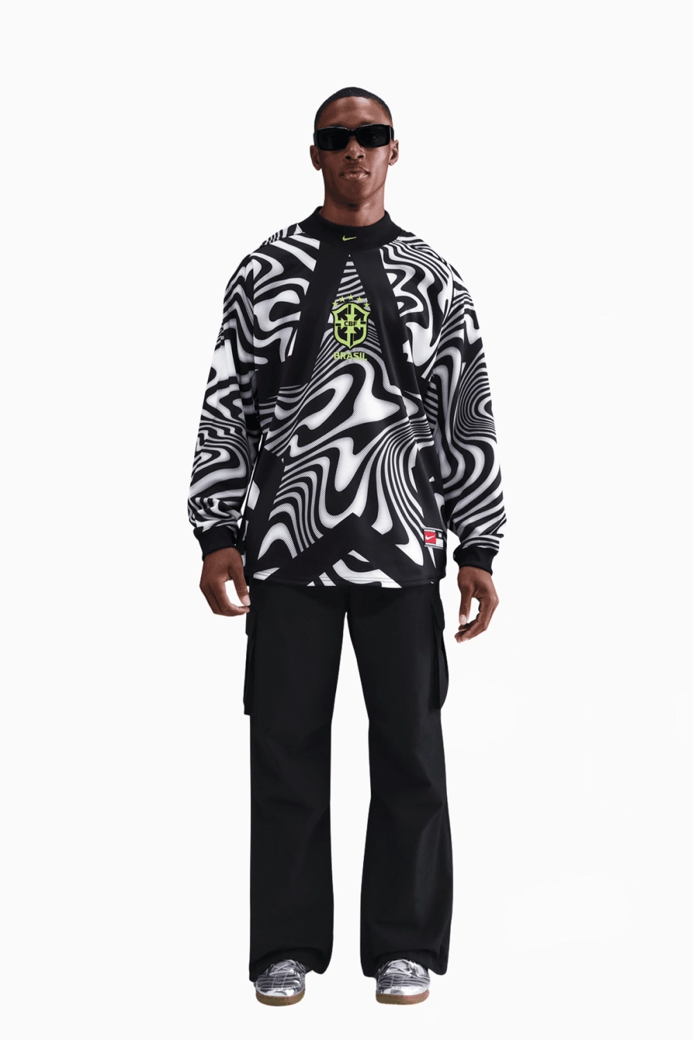 Футболка с длинными рукавами Nike Brazil Goalkeeper Authentic