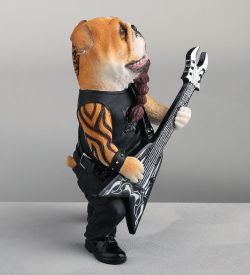 Veronese WS-1347 Статуэтка «Бульдог гитарист»