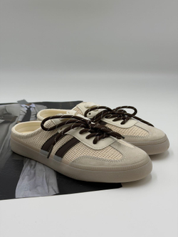 Сабо-кеды женские натуральная кожа арт. PDH 385-2 цвет "бежевый"