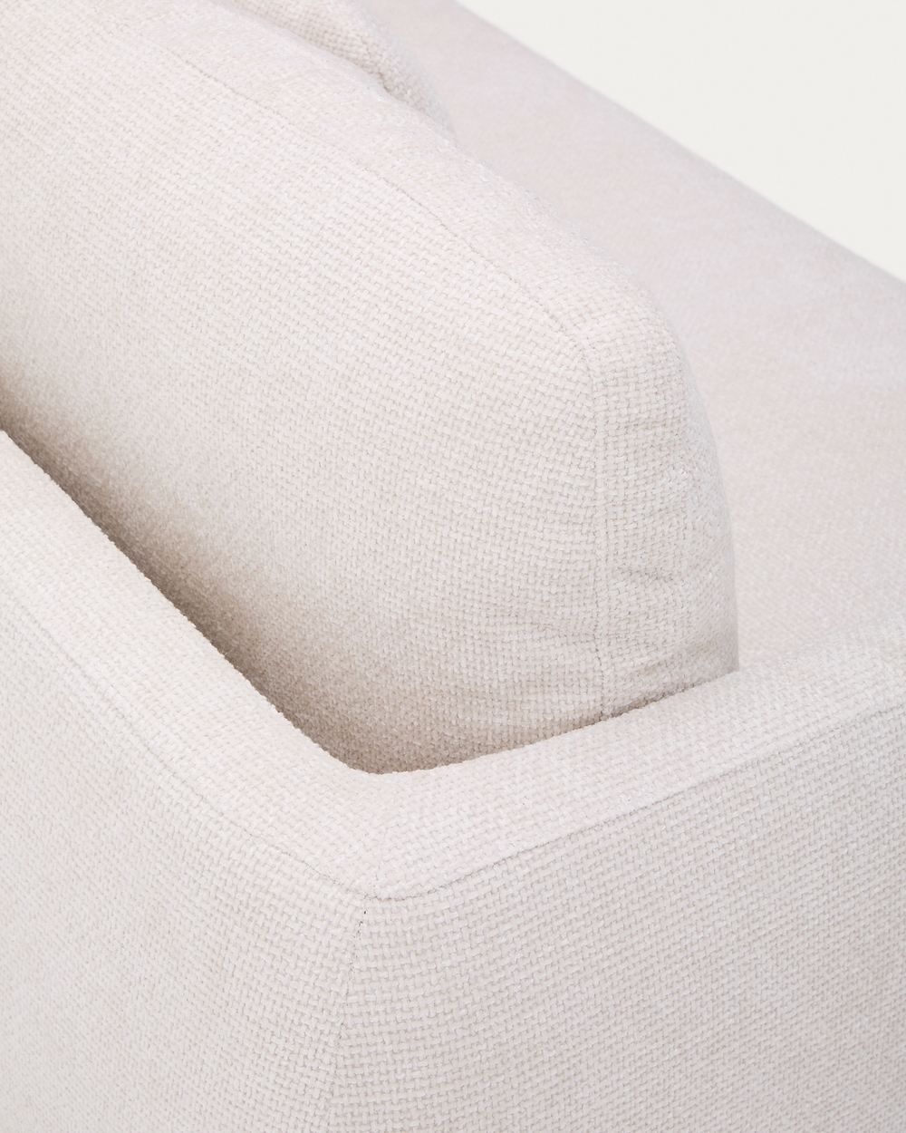 Laira 3-местный диван-кровать из шенилла цвет экрю 225 см