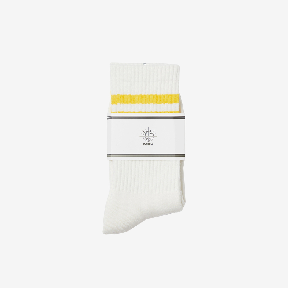 Носки Меч SK SPORTY White/Yellow (one-size, Белый/Желтый)