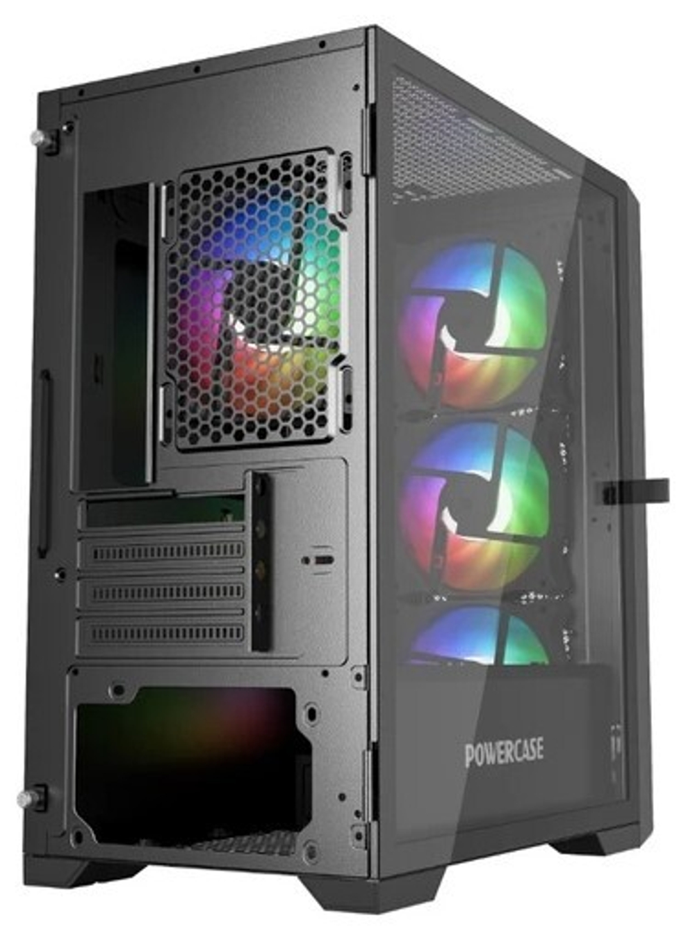 Корпус mATX Powercase Alisio Micro X4B V2 LE
