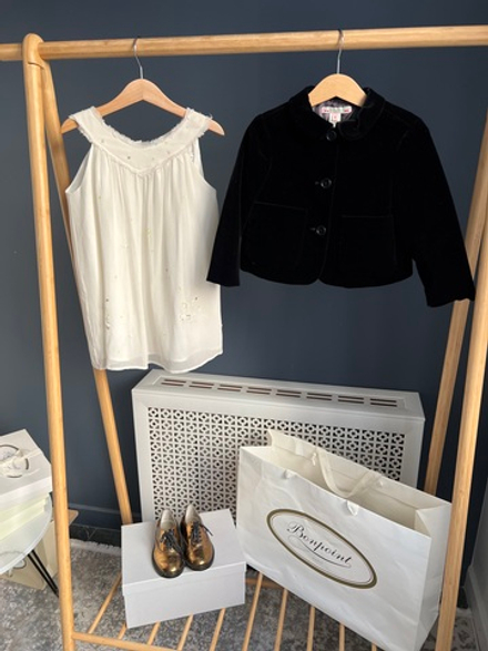 Бархатный жакет Bonpoint, 104