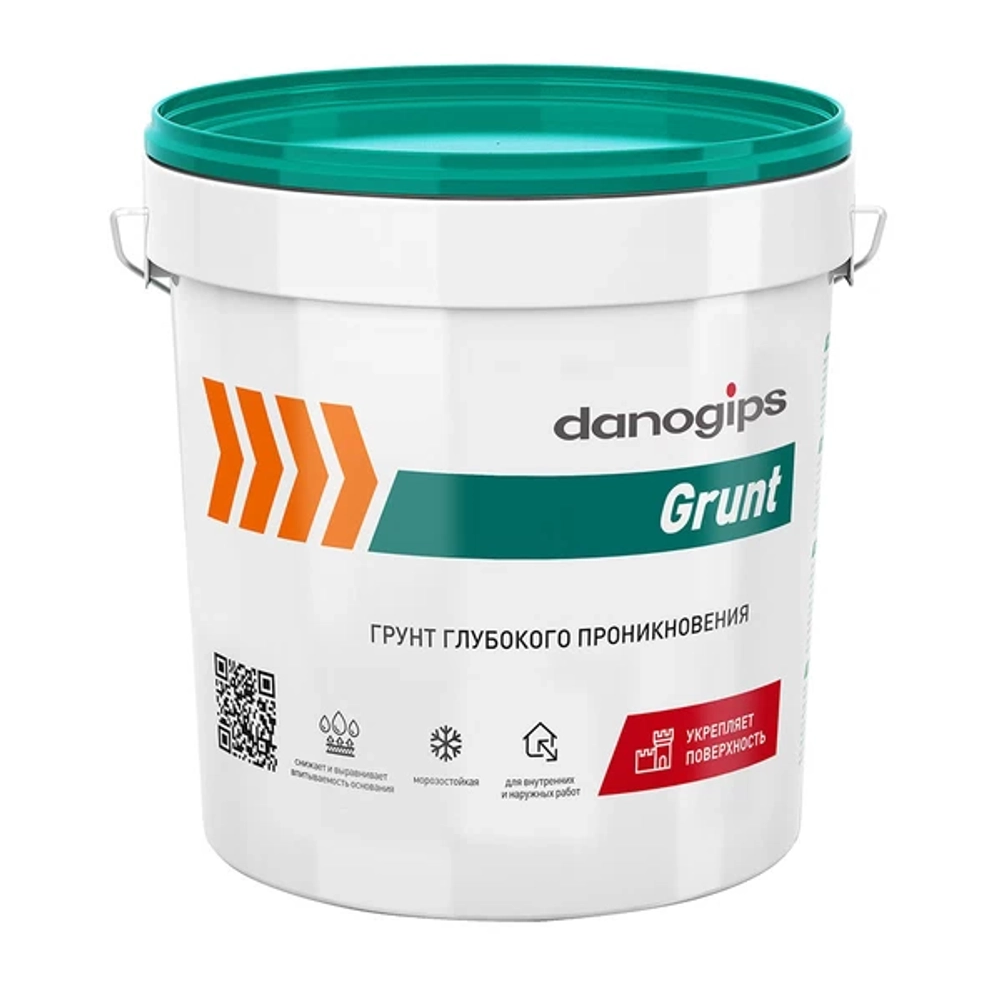 DANOGIPS GRUNT грунтовка глубокого проникновения (10 л) (10кг)