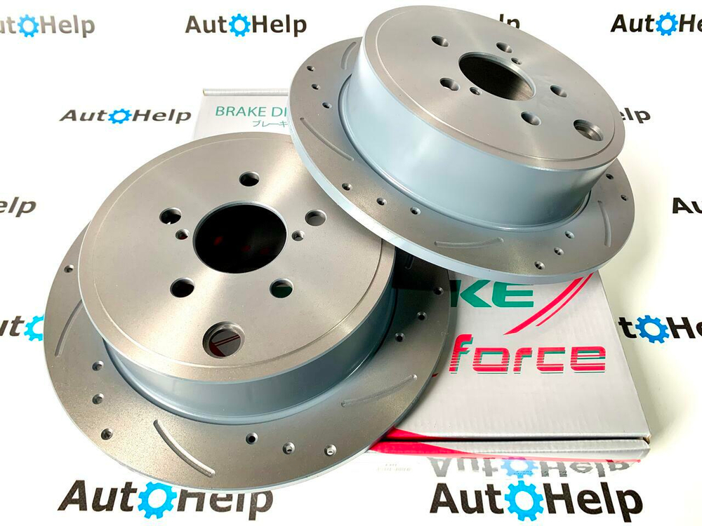 Диск тормозной перфорированный G-BRAKE GFR-01971L задний левый 274mm