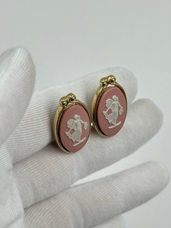 Клипсы Wedgwood розовые