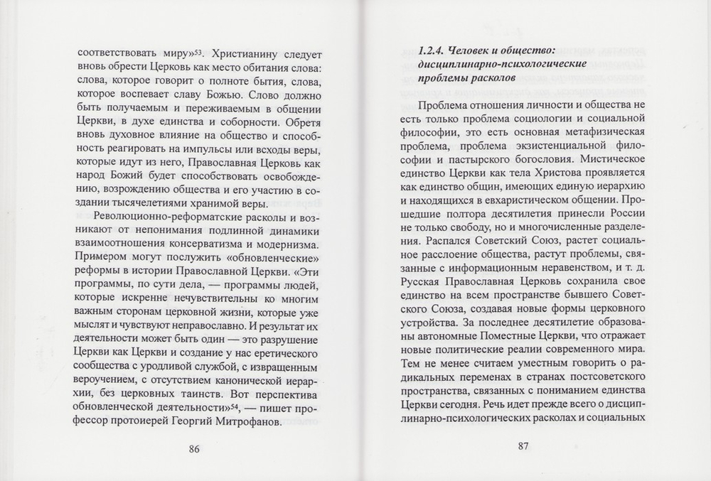 Язвы расколов. Доктор богословия протоиерей Александр Федосеев
