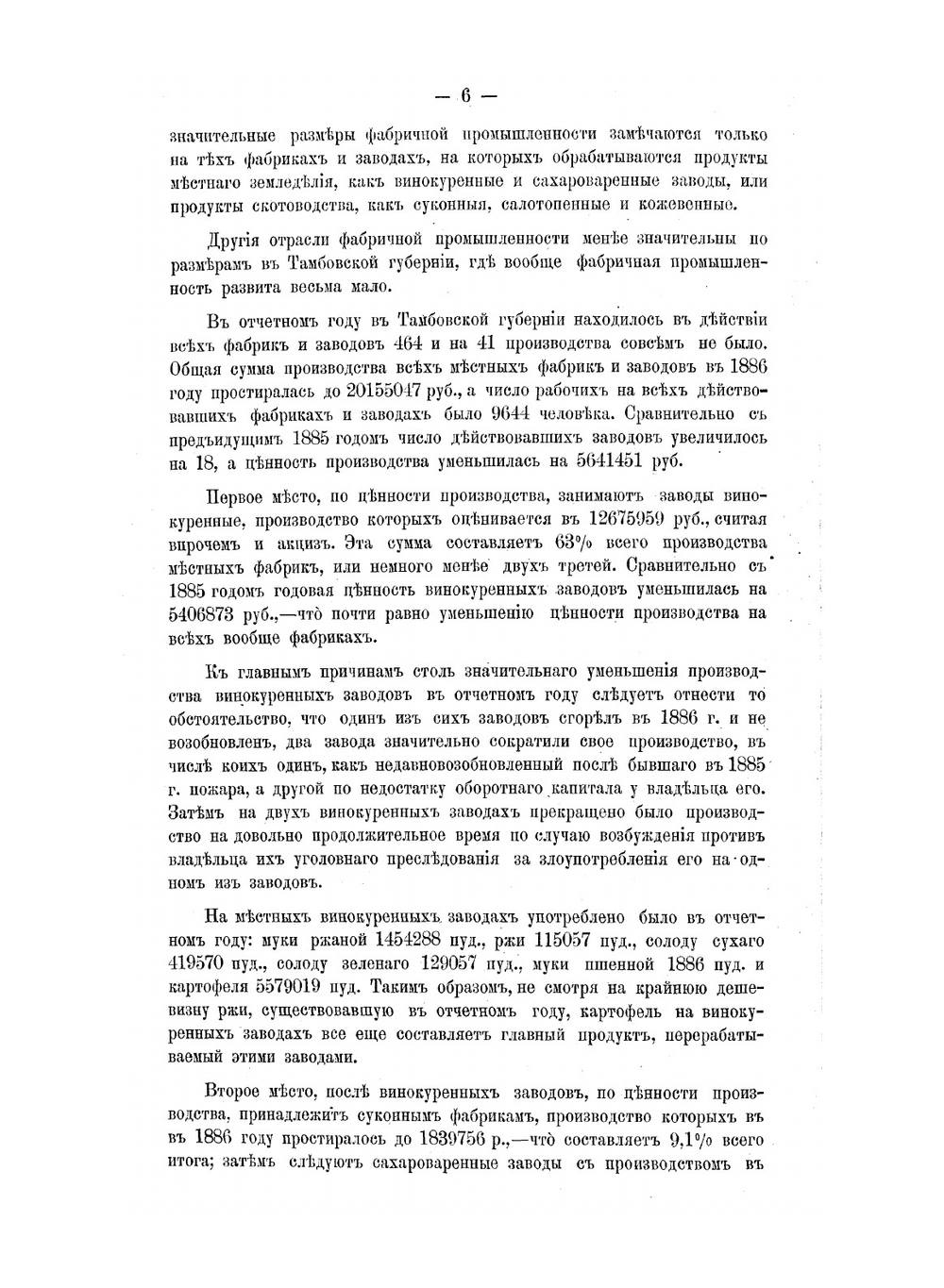 Обзор Тамбовской губернии за 1886 год. Приложение к отчету Тамбовского Губернатора | Коллектив авторов