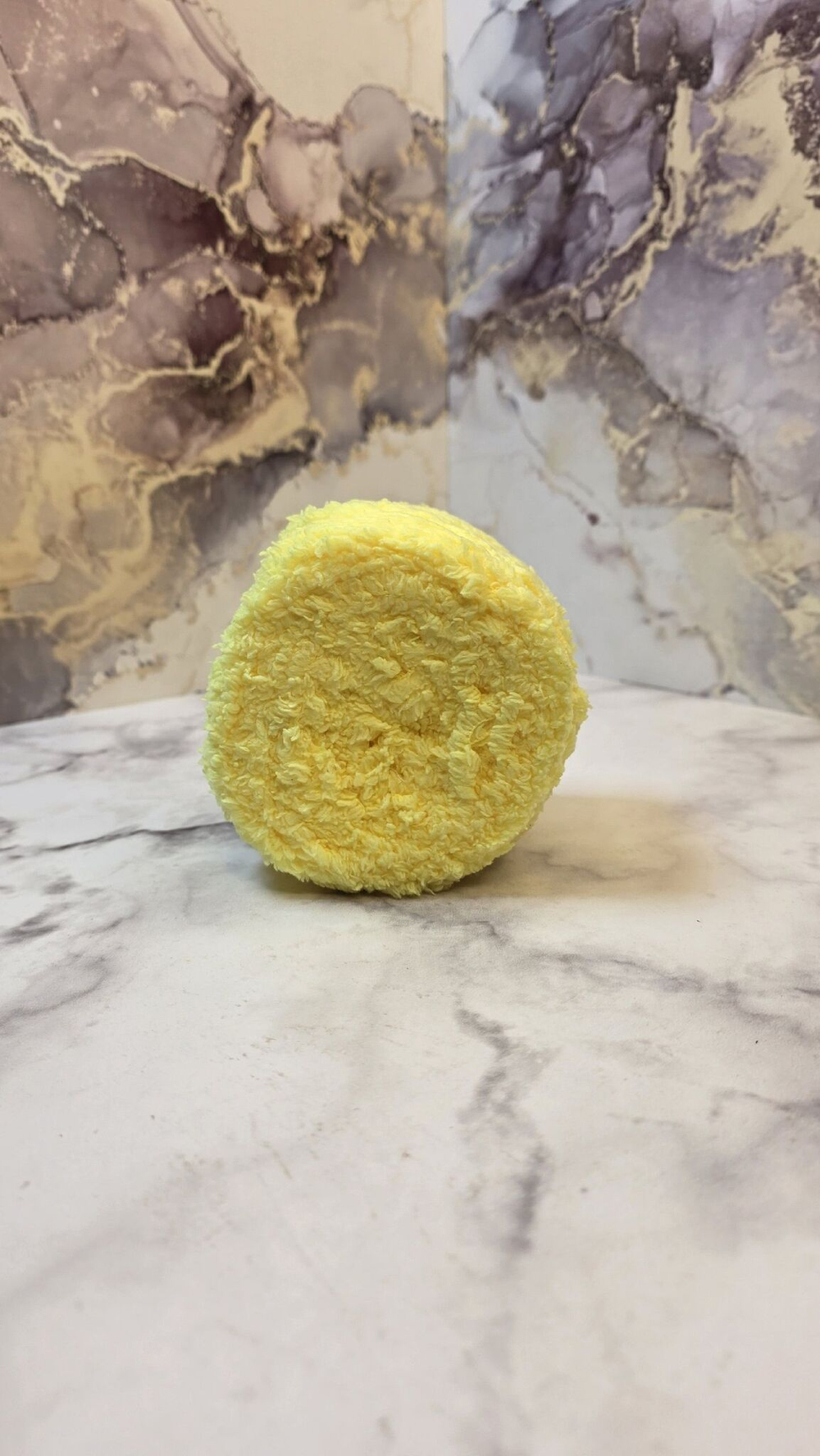 Софти пряжа Махровая 100%полиэстер 6х55г/60м Светло-жёлтый