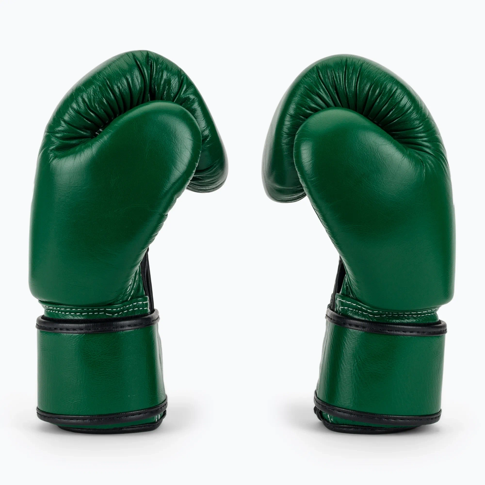 Боксёрские перчатки Fairtex Real Leather Boxing green