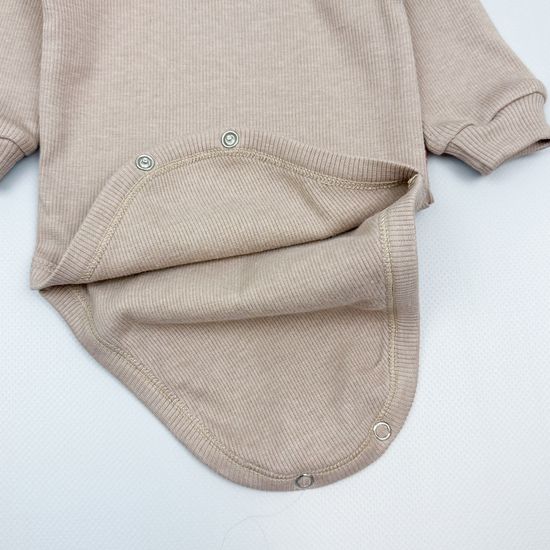 Боди-водолазка из кашкорсе, Капучино