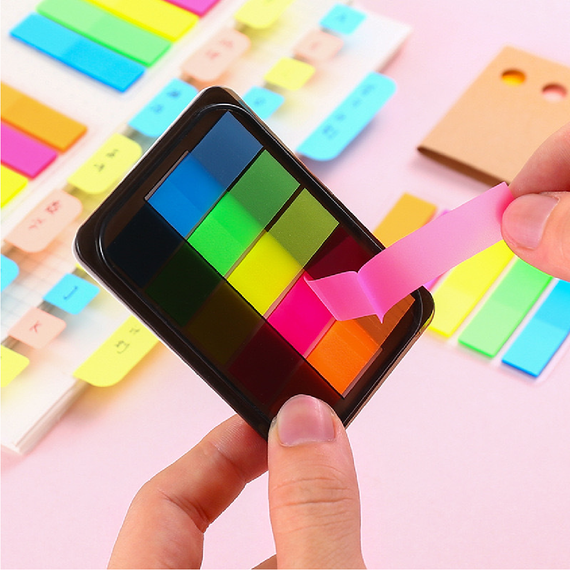 Stiker \ Стикер \ Stick notes rainbow 5 colors