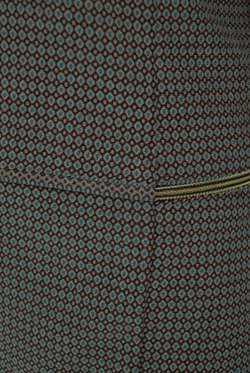 Платье-туника 1054Ла, Бирюз.круг #297БКр211054Ла