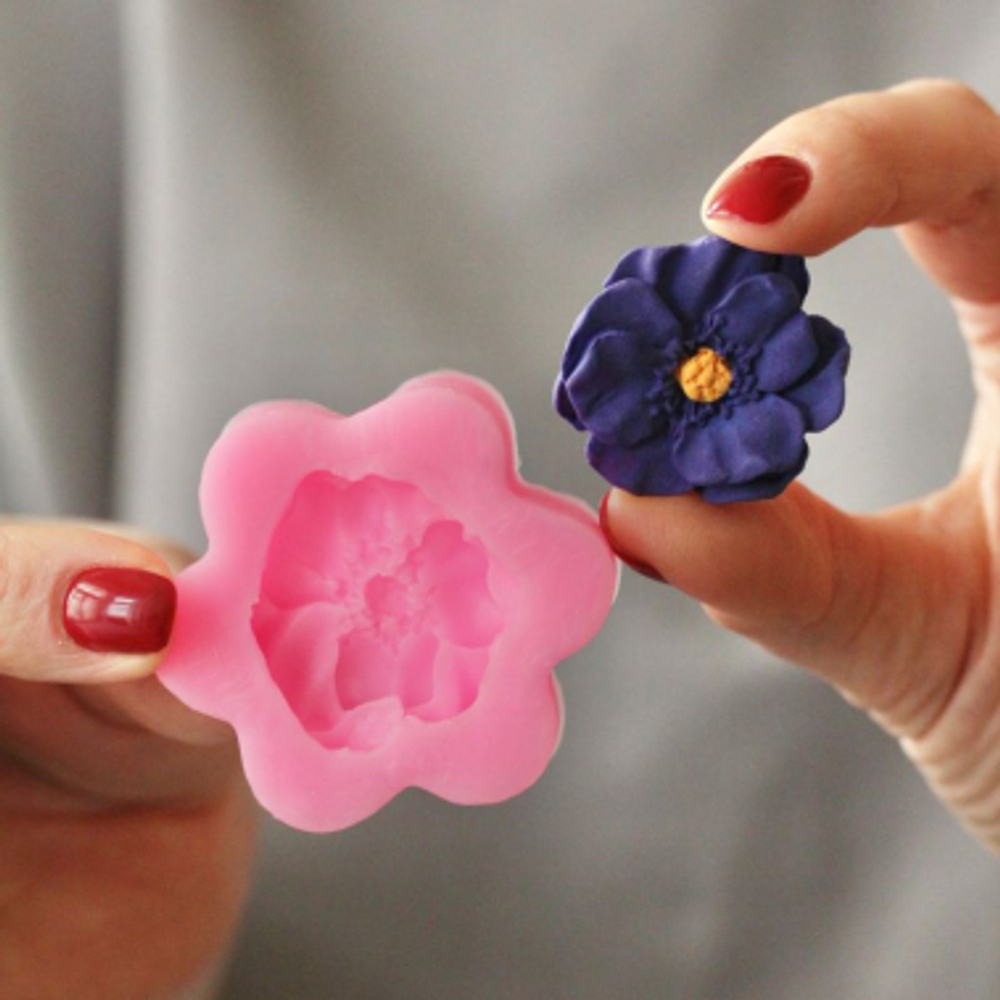 Молд силиконовый "Фиалка"