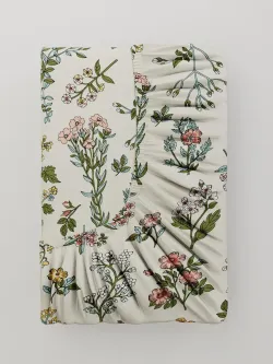 Простынь на резинке "Botany" 120х200 см Сказка сатин