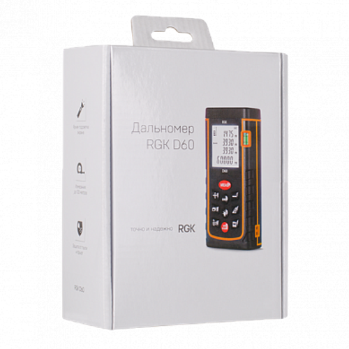 Лазерный дальномер RGK D60