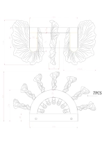 Настенный светильник Divinare Anna 1138/01 AP-28