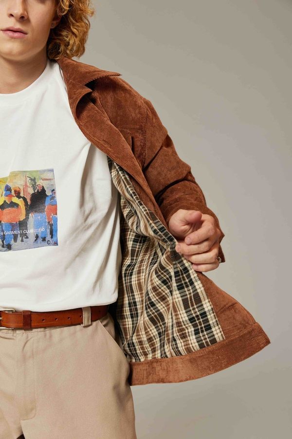 Куртка Corduroy work Карамельная - фото 21