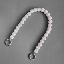 Ручка для сумки из бусин 30 см