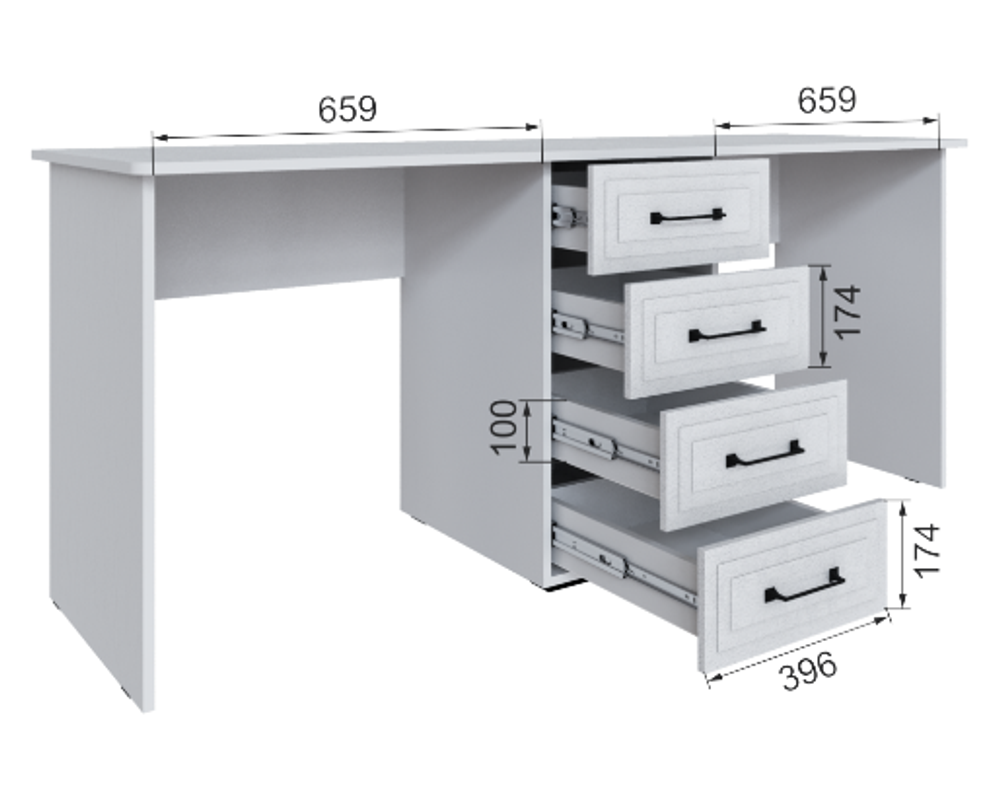 Стол письменный Бруклин 180СП