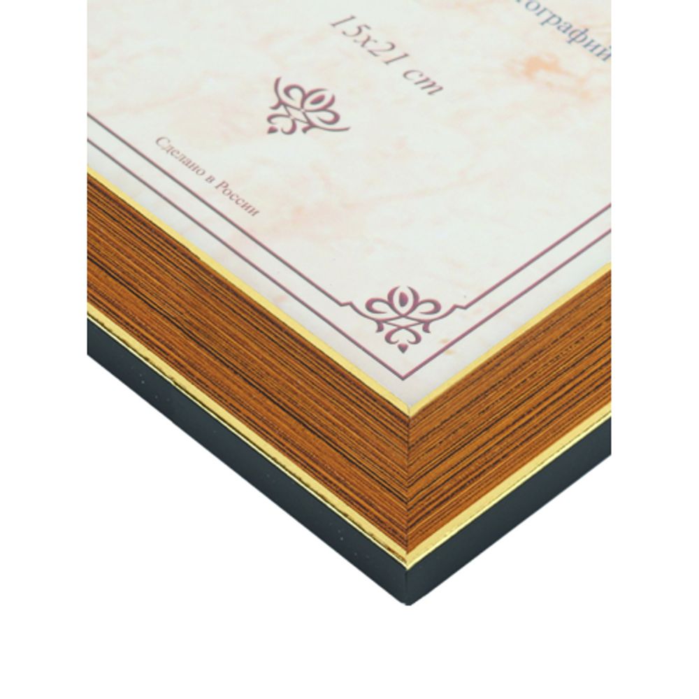 Фоторамка FA Галерея 21х30 пластиковая со стеклом чёрный с ножкой | FA фототовары