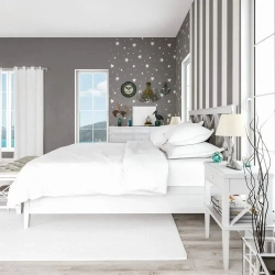 Обои Бумажные Белорусские Техас ФОН 22 дуплекс фоновые однотонные плотные под штукатурку скроют неровности 53 см