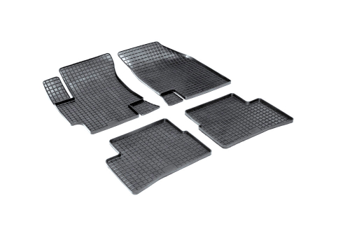 Резиновые коврики Сетка для KIA Rio II 2005-2011 Seintex.00124