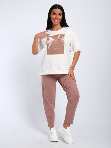 Брюки на манжете 2