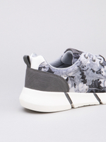 Кроссовки женские Editex с цветочным принтом (текстиль), Серый