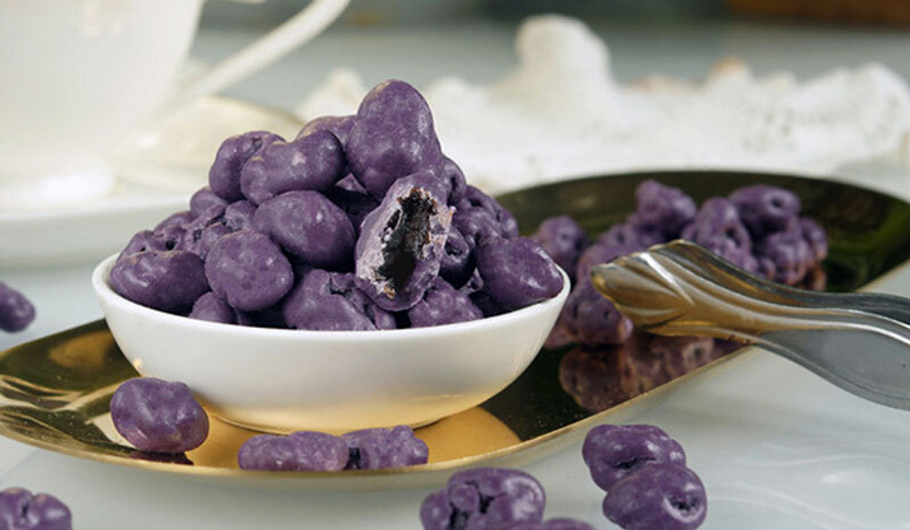 Изюм Фиолетовое чудо в белой шоколадной глазури РЧК AlbertHof 500г