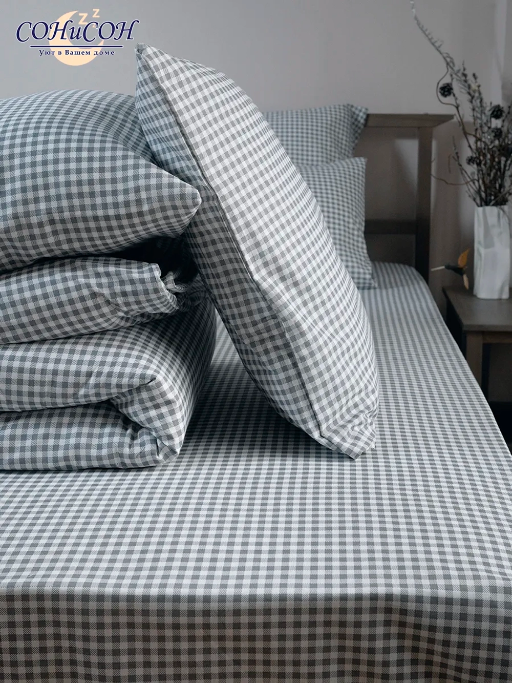 Наволочка 70х70 см 100% хлопок