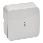 Переключатель открытой установки 1-клавишный, STEKKER, 250В, 10А, IP20, серия София, белый, MSW10-12-01 49386