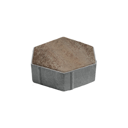 Тротуарная плитка СОТЫ - Листопад гладкий Хаски