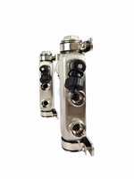 Коллекторная группа с расходомерами САРМАТ 1"x3/4" 2 вых. нерж с в /о SS2200 (CN)