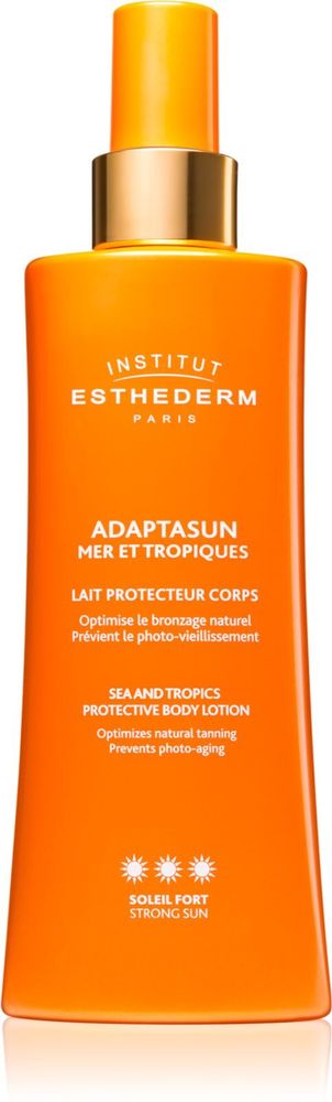 Institut Esthederm защитное молочко для загара с высокой УФ-защитой Adaptasun Protective Milky Body Spray