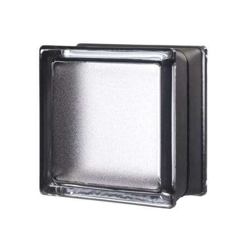 Стеклоблок серый Mini Classic 14.6x14.6x8 см.