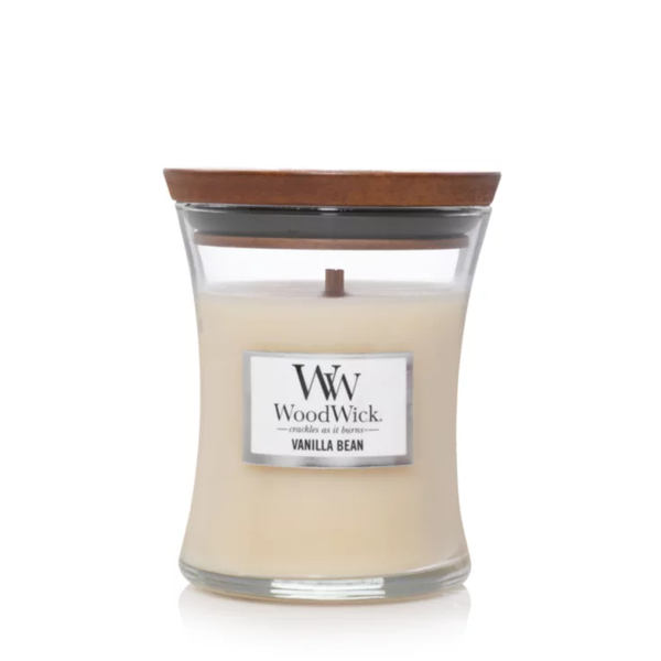 WoodWick Vanilla Bean 275 g.- Свеча Средняя Стручок Ванили