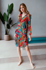 Туника для пляжа Barbara (Размер: XXXL) (Цвет: разноцветный)