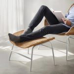 Подставка для ног- FRYKSÅS IKEA /ФРИКСОС ИКЕА, ротанг