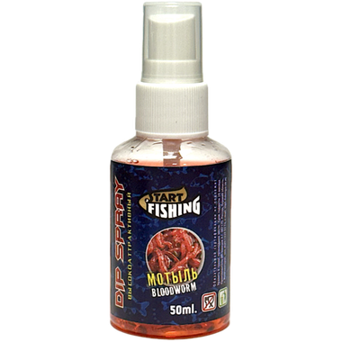 Дип ( спрей ) Start Fishing Ароматика 50мл Мотыль