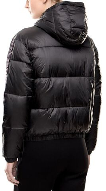 Женская теннисная куртка EA7 Ventus7 Dynamic Athlete Hooded - black